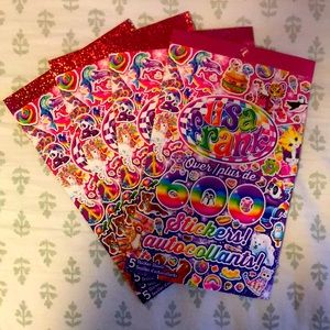 💖 Lisa Frank Sticker Books 💖